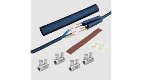 Mufa kablowa termokurczliwa ze złączkami kablowymi ze śrubą zrywalną MSCS95 Al/Cu 25-95mm 1kV 2xśruba Al MSCS0952A00