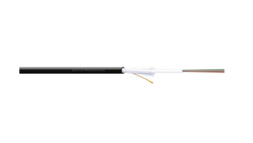 Kabel światłowodowy zewnętrzny 24 włókna SM 9/125 OS2 G652D 1500N PE Fca czarny DK-B3924-O-SC-3 /bębnowy/