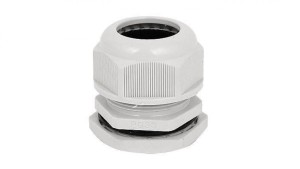 Dławnica kablowa 25-33mm IP67 gwint calowy jasnoszara PG36