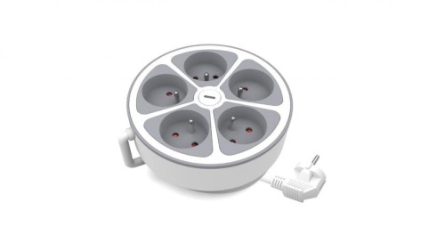 Przedłużacz stały 5x z włącznikiem 2m PS-570WS/O/2 E W-30014
