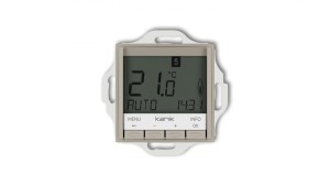 MINI Mechanizm uniwersalnego elektronicznego tygodniowego regulatora temperatury (podświetlenie białe) taupe 60MRT-3.1