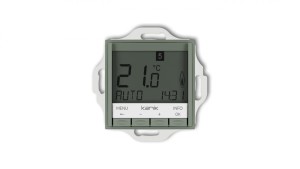 MINI Mechanizm uniwersalnego elektronicznego tygodniowego regulatora temperatury (podświetlenie białe) szałwiowy 61MRT-3.1