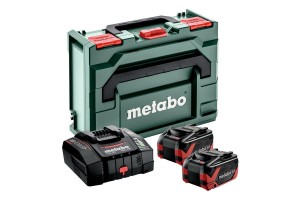 METABO AKUMULATOR 18V  8,0Ah LIHD XTREME 2szt. + ŁADOWARKA ASC 290 METABOX