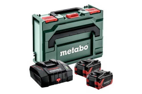 METABO AKUMULATOR 18V  8,0Ah LIHD XTREME 2szt. + ŁADOWARKA ASC 290 METABOX