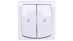 MADERA Łącznik hermetyczny żaluzjowy IP44 biały ŁNH-7N/00