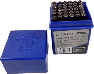 SILVER NUMERATOR ZESTAW 36el   5mm