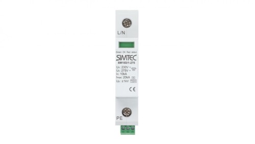 Ogranicznik przepięć Typ T3 1P 10kA SM10D/1P SIMTEC 85301000