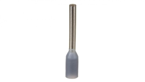 Końcówka tulejkowa izolowana TI 0,14mm2/8mm biała cynowana TI0,14L8 /100szt./