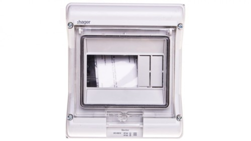 Rozdzielnica modułowa 1x6 natynkowa IP65 Vector II VE106L
