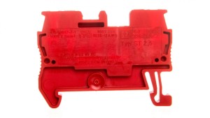 Złączka szynowa 2-przewodowa 0,08-4mm2 czerwona ST 2,5 RD 3037096