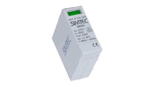 Moduł ochronny warystorowy Typ T2 (do SM20C 1P i SM20C 4P) SPDMM20C-275 85101012