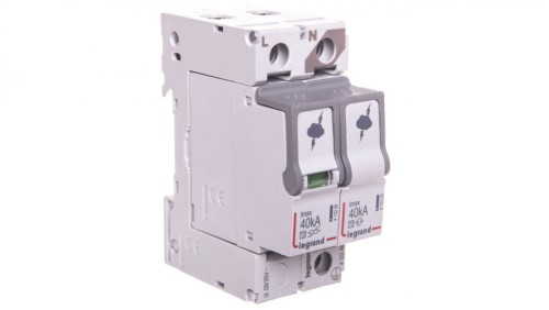 Ogranicznik przepięć Typ T2 1P+N 40kA 1,7kV ON 300 TT/TNS 412246