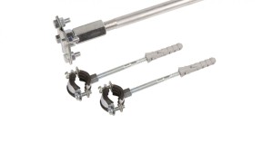 Iglica kominowa L-1500mm fi 16mm aluminiowa 70.15 AL /97001509/