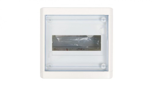 Rozdzielnica modułowa 1x8 natynkowa IP40 Nedbox (drzwi transparentne) 601245