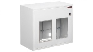 Szafka licznikowa natynkowa/podtynkowa (uniwersalna) 2-licznikowa 1-fazowe IP30 RU-1-2L Z/O