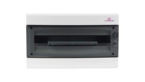 Rozdzielnica modułowa 1x18 podtynkowa /transparentna/ IP40 ECM18PT-S DIDO 001101074