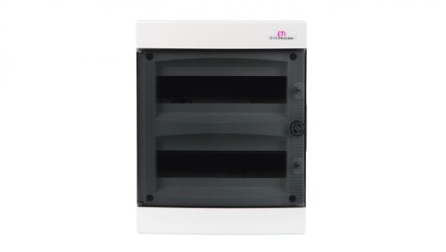 Rozdzielnica modułowa 2x12 podtynkowa /transparentna/ IP40 ECM24PT-S DIDO 001101075