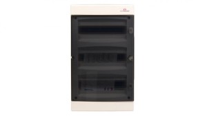 Rozdzielnica modułowa 3x12 podtynkowa /transparentna/ IP40 ECM36PT-S DIDO 001101076