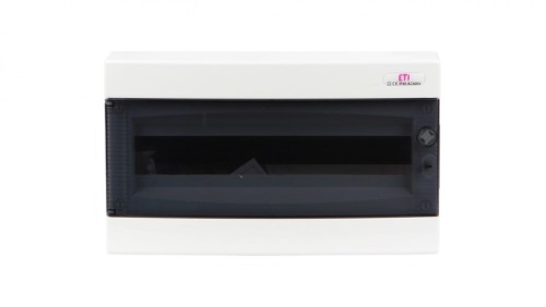 Rozdzielnica modułowa 1x18 natynkowa drzwi dymne / IP 40 400V AC / ECT18PT-s 001101068