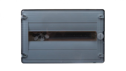 Rozdzielnica modułowa 1x18 natynkowa IP40 Golf (drzwi transparentne) VS118TD