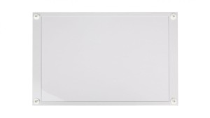 Osłona metalowa z plastikowym wypełnieniem 720x500mm BPZ-FPP-800/500-BL 108295