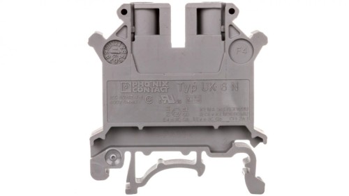 Złączka szynowa 2-przewodowa 0,2-10mm2 szara UK 6 N 3004524