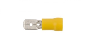 Wsuwka izolowana WI 6,3-6/0,8 PCV E10KN-03020102701 /100szt./