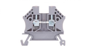 Złączka szynowa 2-przewodowa 2,5mm2 szara EURO 43408