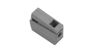 Szybkozłączka oświetleniowa 2x 1-2,5mm2 jasnoszara 224-101 /opak.100szt./