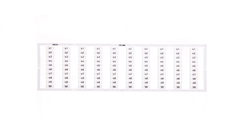 Oznaczniki WMB 10x 41-50 793-606 /5szt./