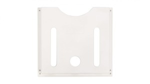 Kieszeń na dokumenty A4 szara z tworzywa 230x 247x 23mm NSYDPA4