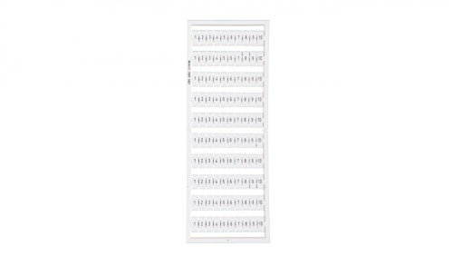 Ramka z oznacznikami 10x 1-10 209-502 /5szt./