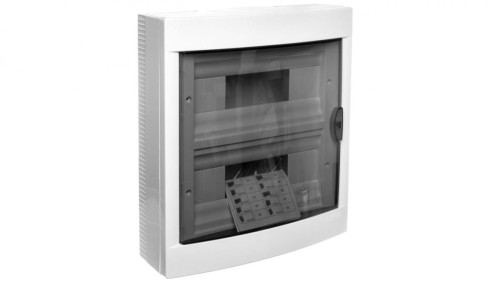 Rozdzielnica Natynkowa 2x12 2-Rzędowa 24-Modułowa IP40 Drzwi Transparentne 90912124 Viko by Panasonic
