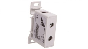 Blok rozdzielczy-odgałęźny 1-polowy CU 16-50mm2 szary montaż płaski i na szynę TH ZP50 Cu / s 48.55