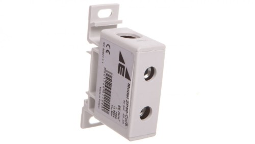 Blok rozdzielczy-odgałęźny 1-polowy CU 16-50mm2 szary montaż płaski i na szynę TH ZP50 Cu / s 48.55
