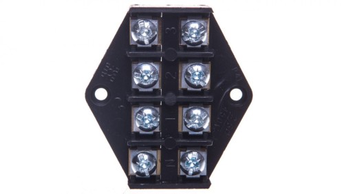 Płytka odgałęźna ZPT/2,5mm2/4-tory czarna ZPT 4-2.5 83001007