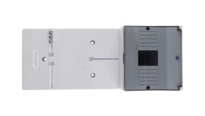 Tablica licznikowa 380x152mm 1F szara TLR-1F 10.2A