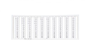 Ramka z oznacznikami 10x 1-10 209-602 /5szt./