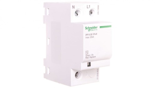 Ogranicznik przepięć Typ T2 1P+N/PE 65kA 1,5kV iPF20 A9L15692