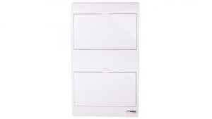 Rozdzielnica modułowa 2x8 natynkowa IP40 RN-16/B Fala (N+PE) 7.14