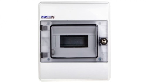 Rozdzielnica modułowa 1x8 podtynkowa IP65. RHp-8/Z (z zamkiem) 36.809