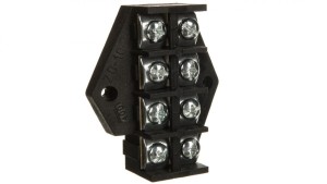 Płytka odgałęźna /10mm2/ 4-tory czarna ZPT4-10.0 83005007