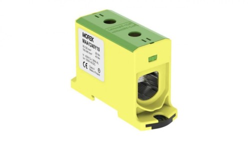 Złączka OTL240 kolor żółto-zielony 1xAl/Cu 35-240mm2 1000V AC / 1500V DC Zacisk uniwersalny MAA1240Y10