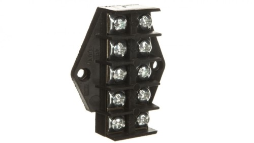 Płytka odgałęźna ZPT5 /4.0mm2/ 5-torów czarna ZPT5-4.0 83004007