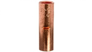 Końcówka /tulejka/ łącząca miedziana niecynowana 25mm2 LN25 /50szt./