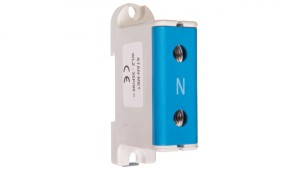 Blok rozdzielczy-odgałęźny 1-polowy AL/CU 16-95mm2 niebieski montaż płaski i na szynę TH WLZ35P/95/n 48.595