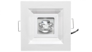 Oprawa awaryjna LOVATO P ECO LED 1W 125lm (opt. koryt.) 3h jednozadaniowa biała LVPC/1W/E/3/SE/X/WH