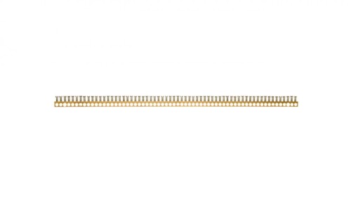 Listwa zaciskowa N/PE ze wspornikiem 2x25mm2 + 58x16 mm2 BFZ-TS-KL60 293633