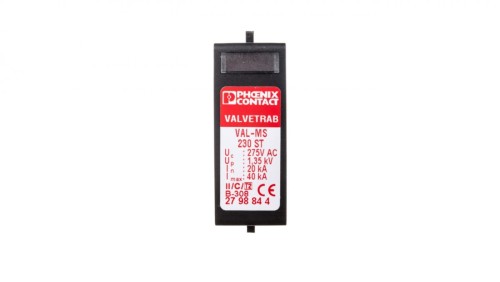 Ogranicznik przepięć Typ T2 1P 40kA Typ2 VAL-MS 230 ST 2798844