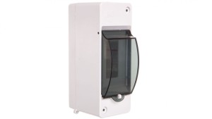 Rozdzielnica modułowa 1x2 natynkowa IP30 MINI S-2 z pokrywą dymną 2302-01
